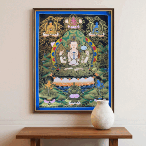 Sudha Gift & Toys Point Microfiber Buddha Statue
